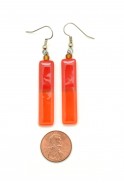 Color Blocked Rectangle Earrings